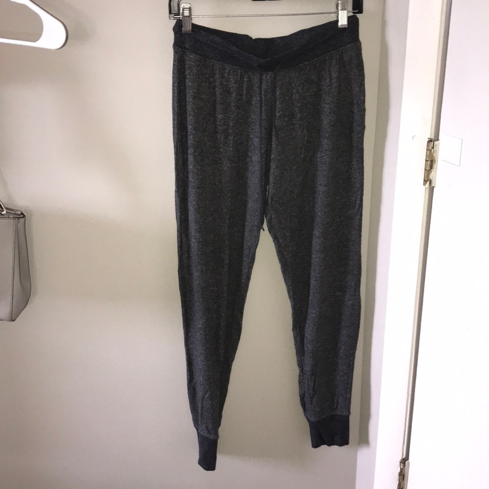 gray joggers